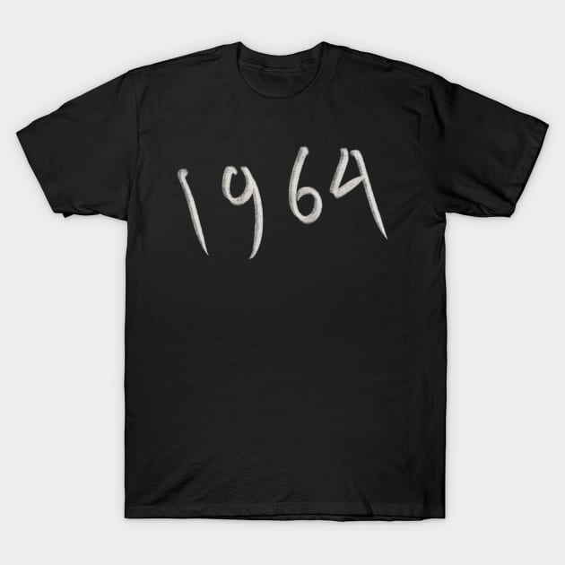 Hand Drawn 1964 T-Shirt by Saestu Mbathi